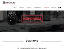 Tablet Screenshot of emporiumgmbh.de